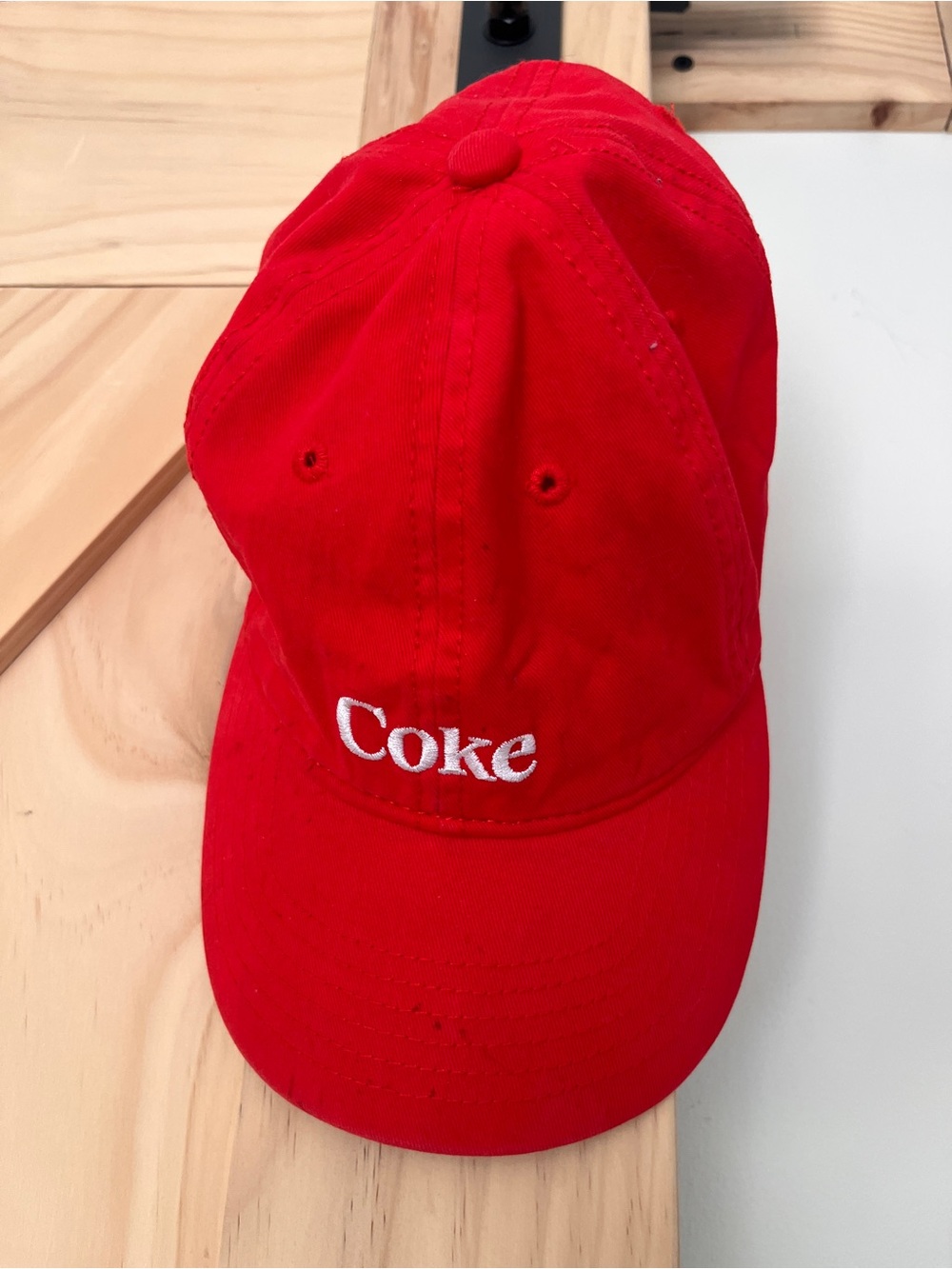 Coca-Cola Classic Red Adjustable Baseball Cap Embroidered Logo Men/Women/Kids